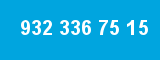 932 336 75 15